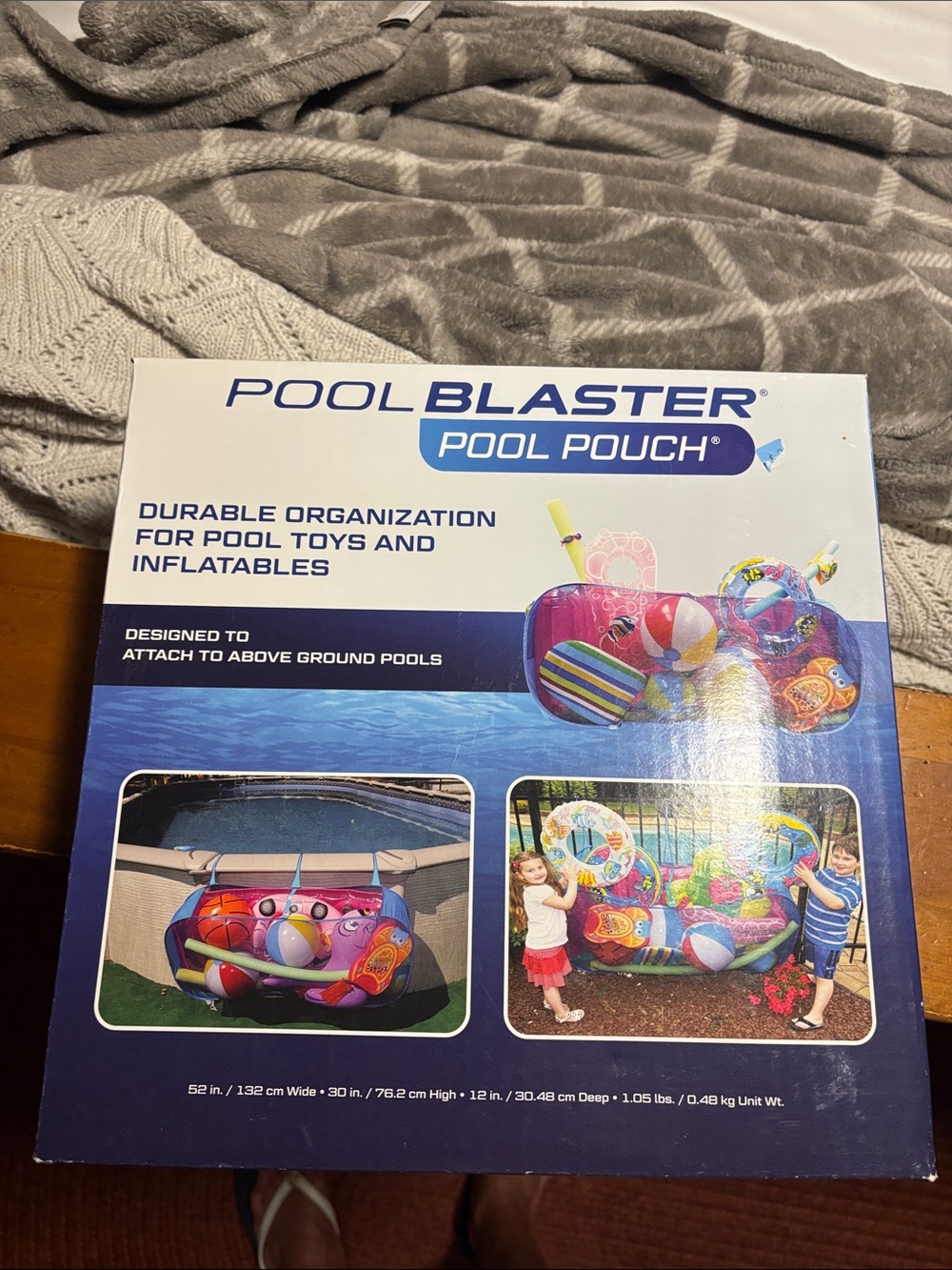 Pool Blaster Pool Pouch - Colorful Inflatable Organizer